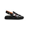 MARNI Gladiator Fussbett Sandals In Black