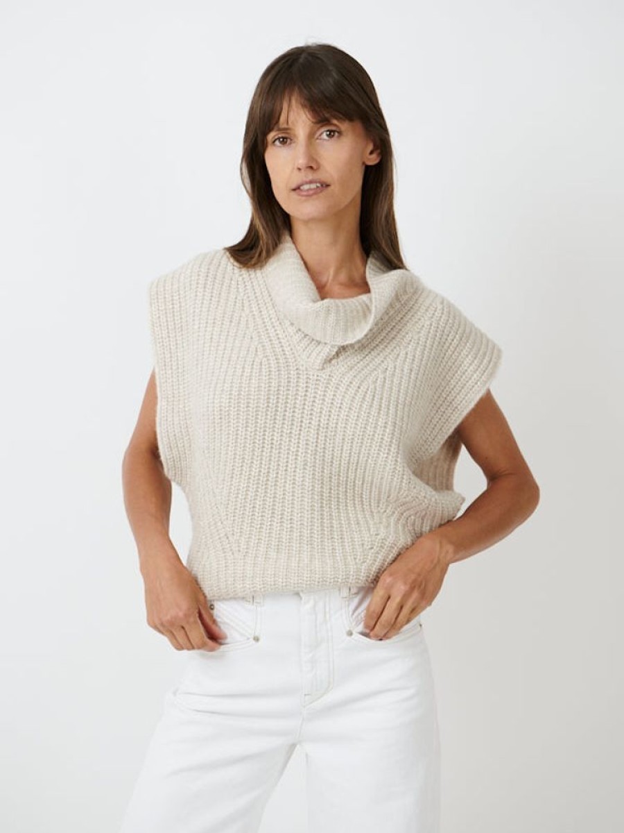 ISABEL MARANT Laos Pullover In Sand