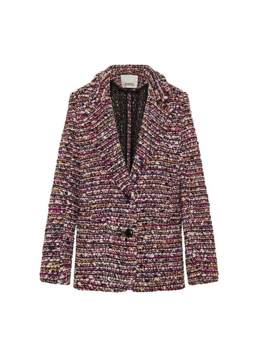 ISABEL MARANT Etienne Jacket In Mauve