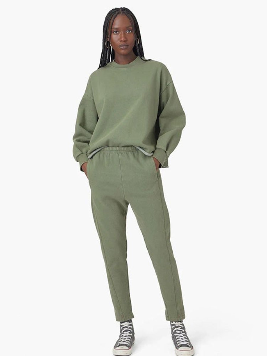 XIRENA Crosby Sweatpant In Olive Moss