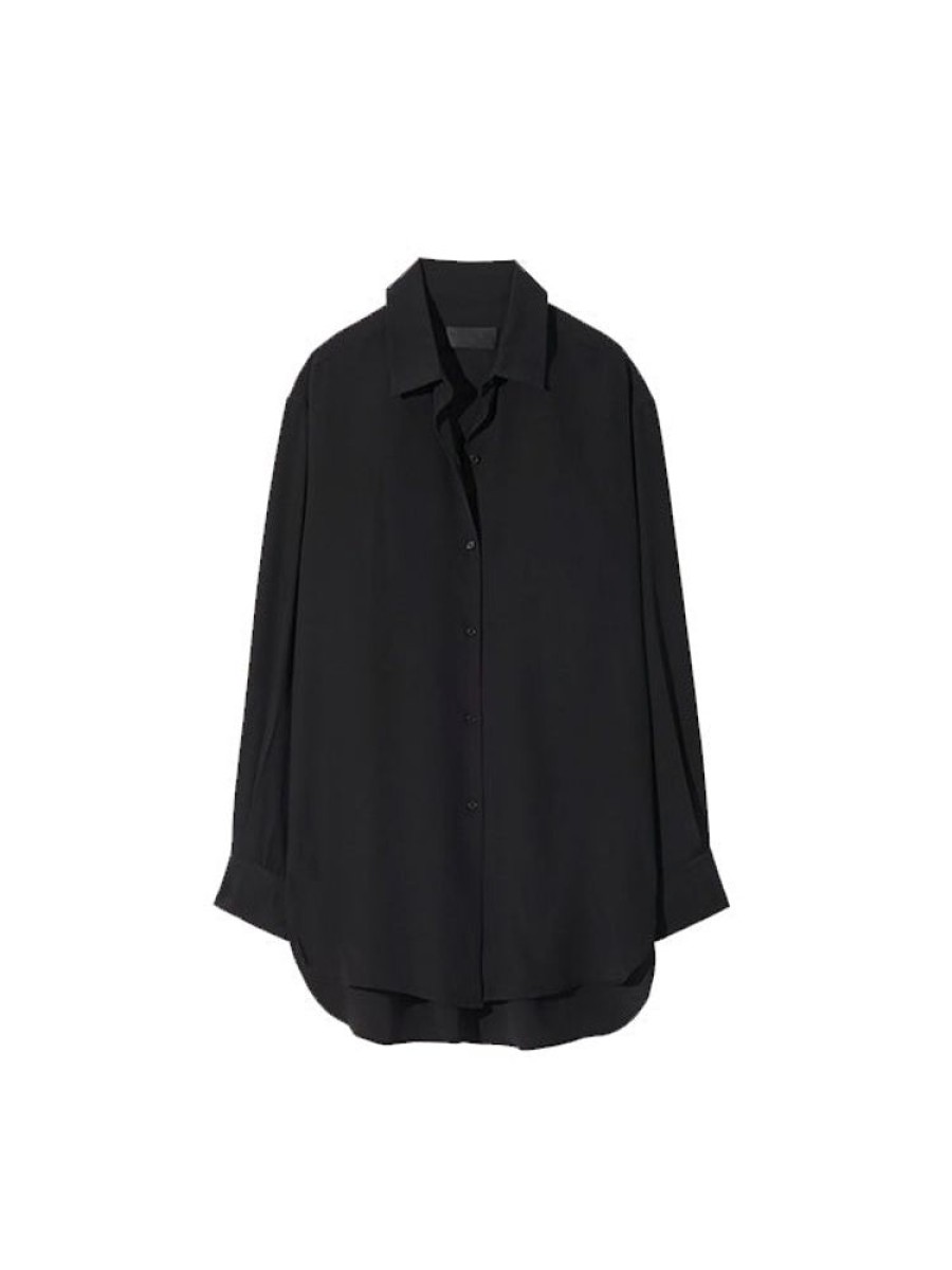 NILI LOTAN Julien Shirt In Black