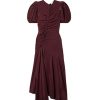 ULLA JOHNSON Heleen Dress In Mahogany