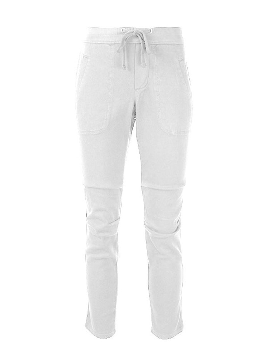 JAMES PERSE Soft Drape Utility Pant In White