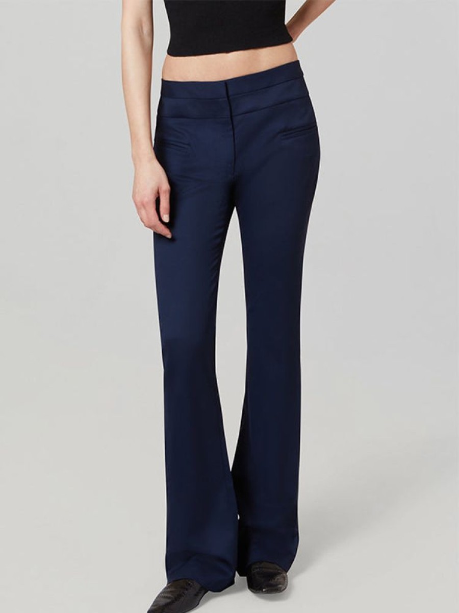 ALTUZARRA Serge Pant In Berry Blue