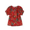 ULLA JOHNSON Naomi Top In Hibiscus