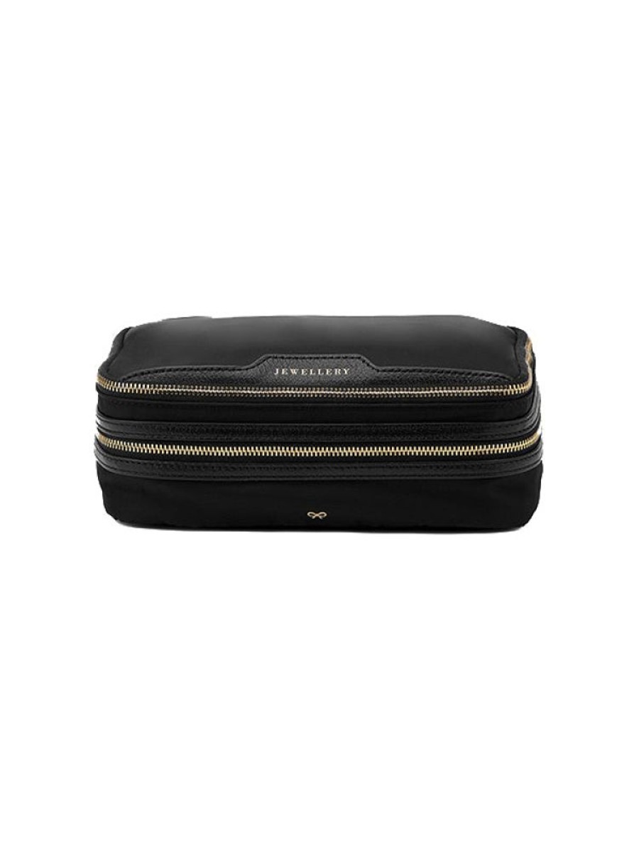 ANYA HINDMARCH Jewellery Pouch In Black