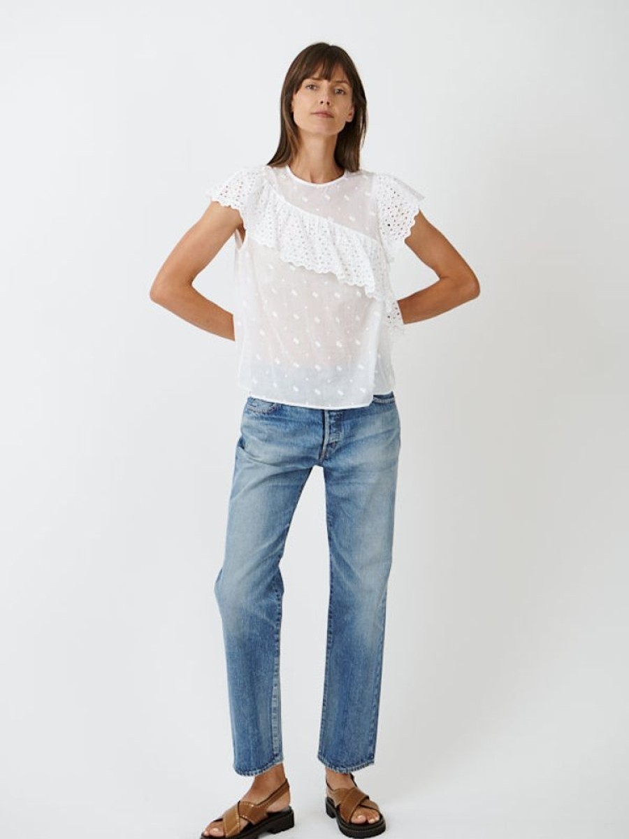 MOUSSY VINTAGE Mv Graceland Straight In Light Blue