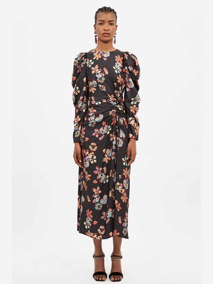 ULLA JOHNSON Amalie Dress In Lune