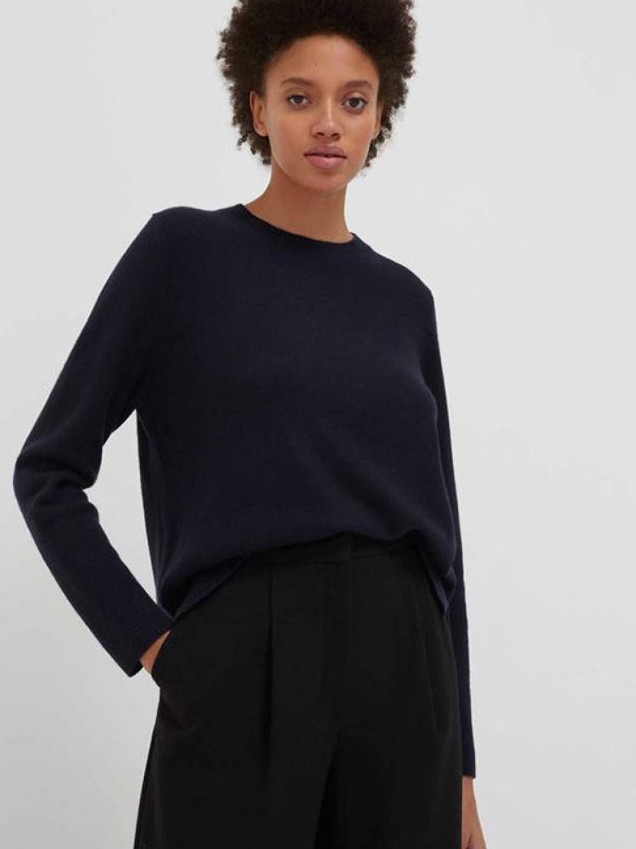 CHINTI AND PARKER The Boxy Jumper In Navy