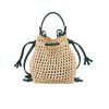 ANYA HINDMARCH Cross Body Frog In Natural Raffia