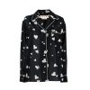 MARNI Heart Print Shirt In Black