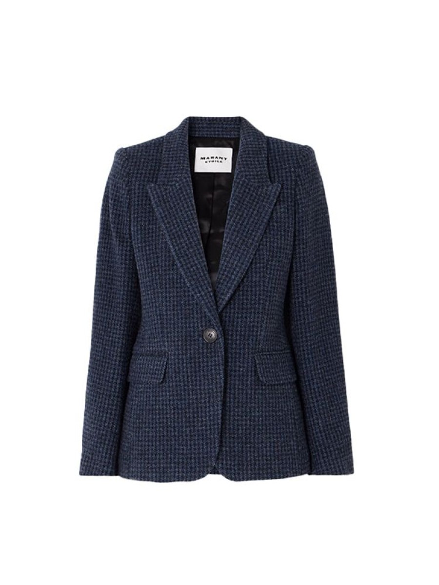 ISABEL MARANT ETOILE Kerstin Jacket In Navy