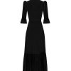 THE VAMPIRES WIFE The 3/4 Length Festival Dress In Black