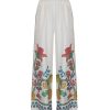 LA DOUBLEJ Palazzo Pants In Grenadilla Placee