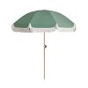 BASIL BANGS Beach Umbrella Sage