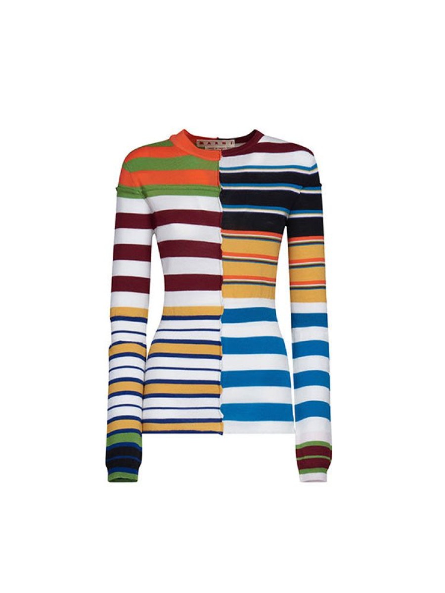 MARNI Roundneck Sweater In Multicolour