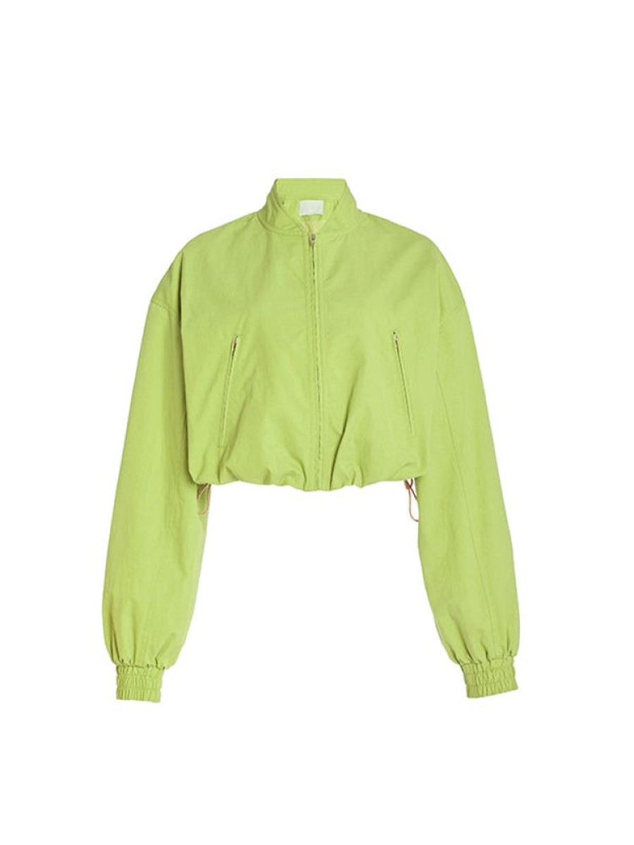 ULLA JOHNSON Alessa Jacket In Lichen