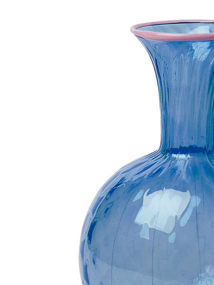 LA DOUBLEJ Carafe In Blu Fume