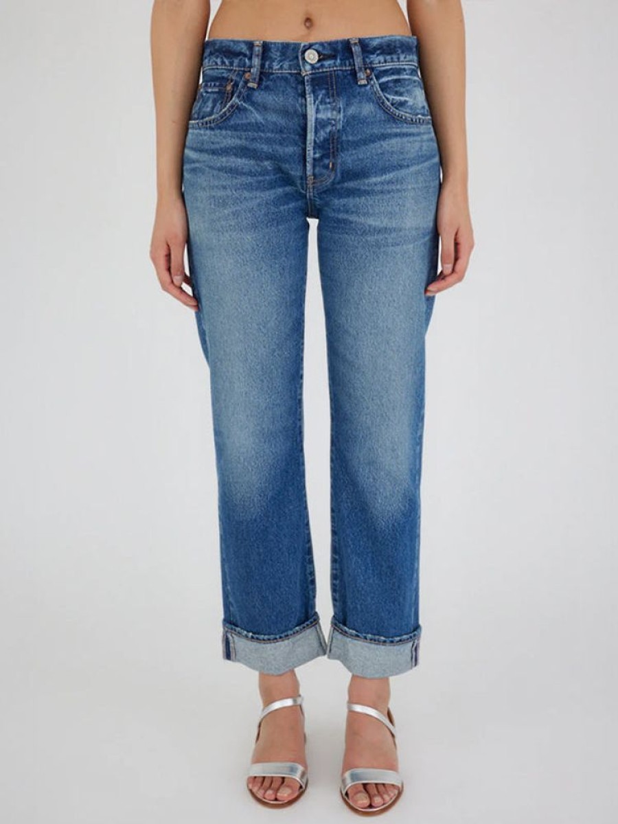 MOUSSY VINTAGE Mv Foxwood Straight In Blue