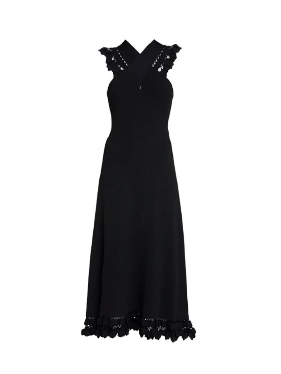 ULLA JOHNSON Fiora Dress In Noir