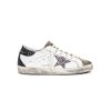 GOLDEN GOOSE Super-Star In Mauve Glitter & Black