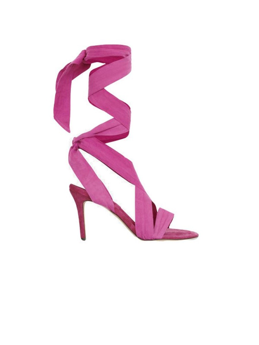 ISABEL MARANT Arieli Sandals In Fuchsia