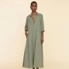 XIRENA Boden Dress In Mossy