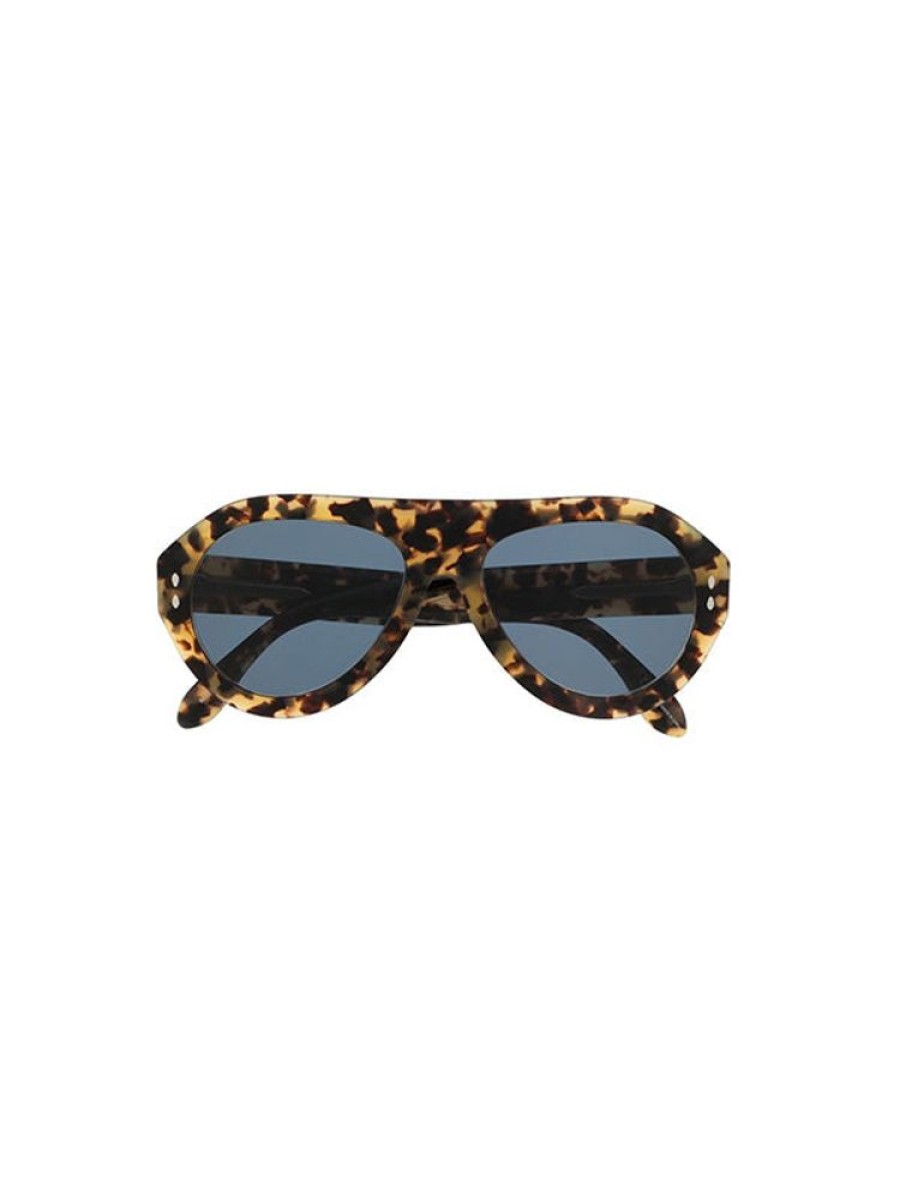 ISABEL MARANT Darly Sunglasses In Honey Brown Havana Blue