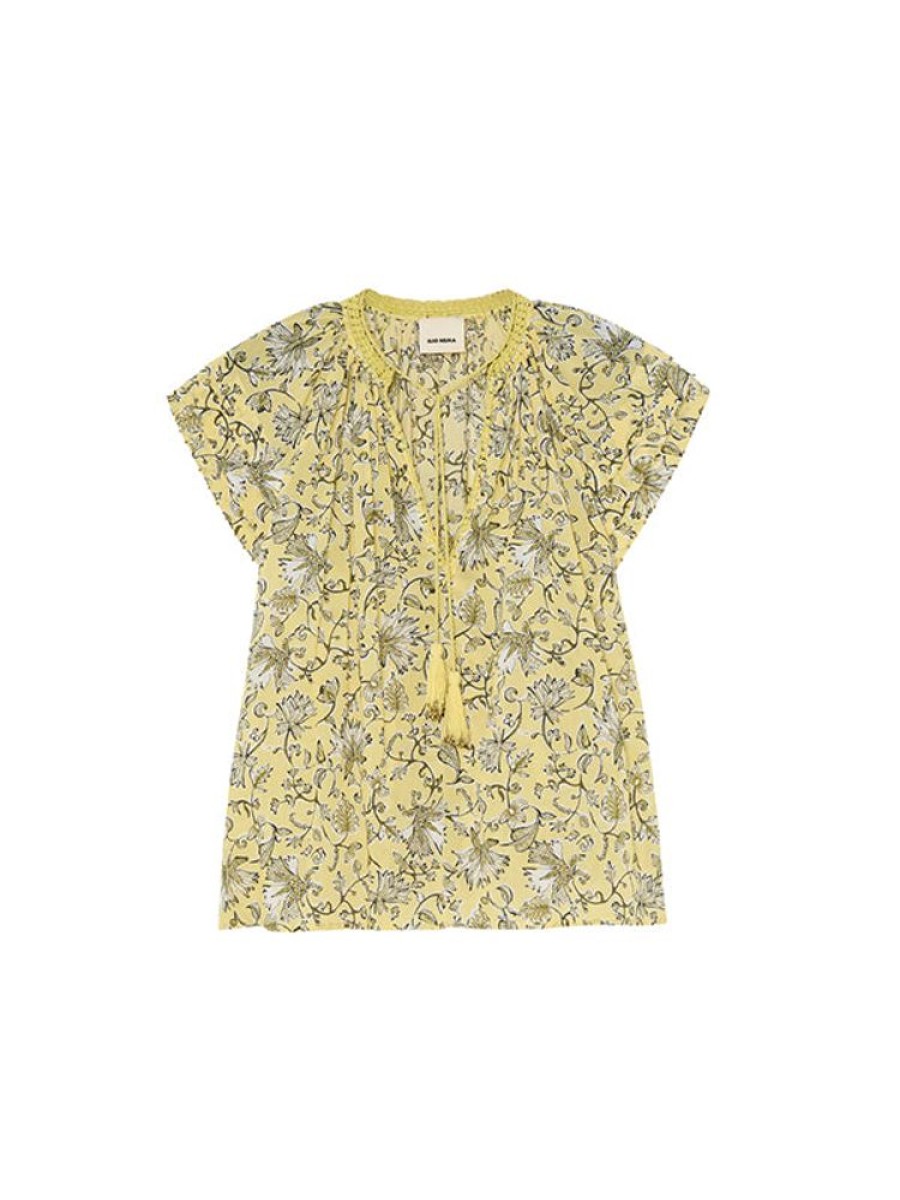 ILIO NEMA Nekia Top In Yellow Batik