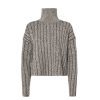 ALTUZARRA Terence Sweater In Natural/Black