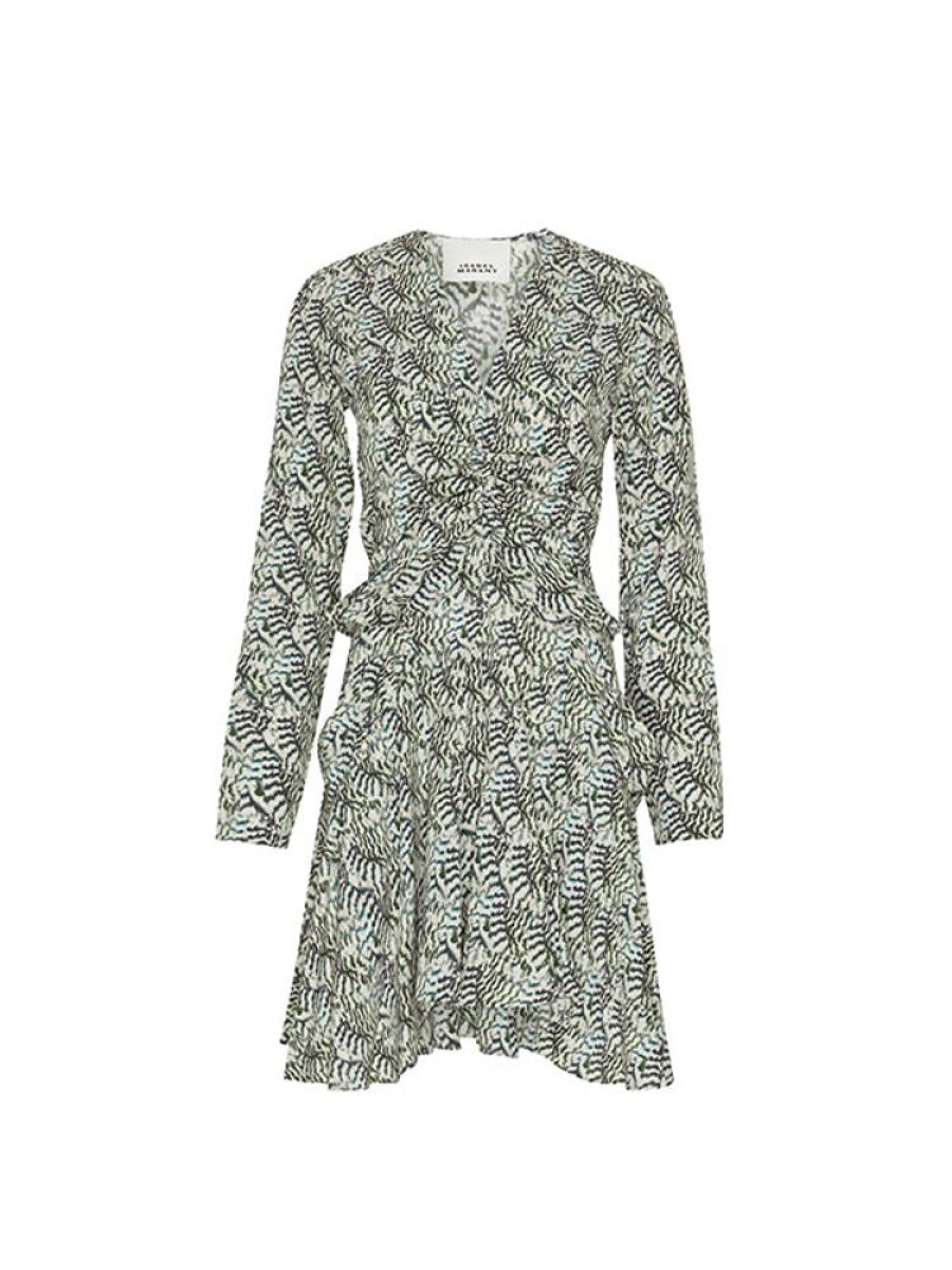 ISABEL MARANT Usmara Dress In Ecru