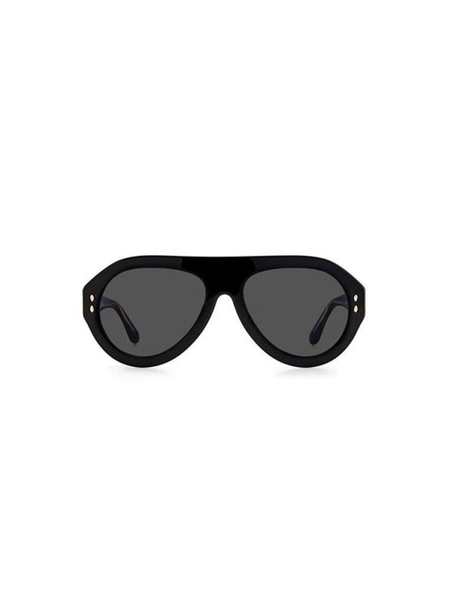 ISABEL MARANT Darly Sunglasses In Black/Gold