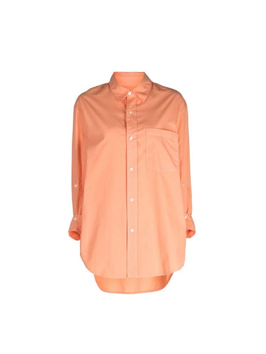 CITIZENS OF HUMANITY Kayla Shirt In Papaya