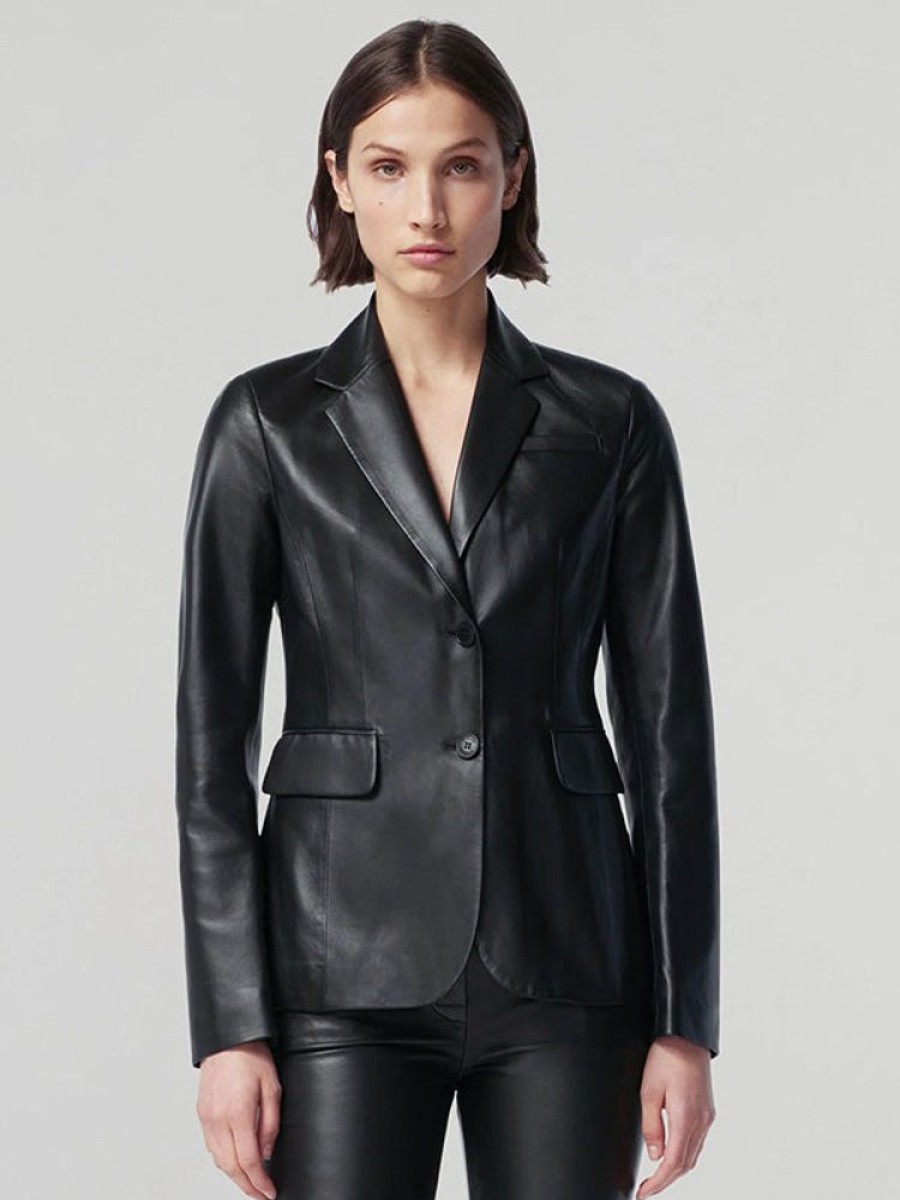 ALTUZARRA Fenice Leather Jacket