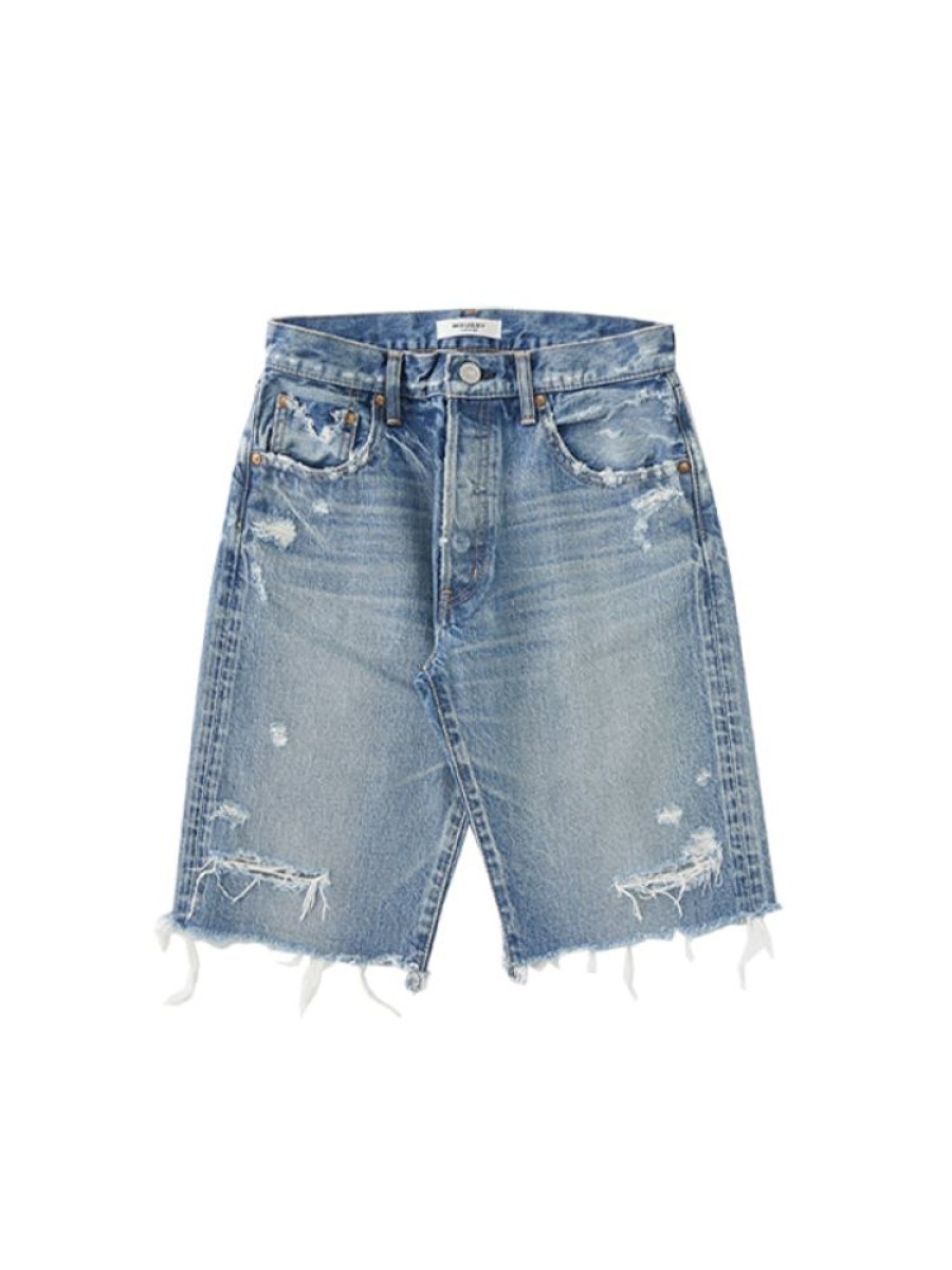 MOUSSY VINTAGE Mv Trosper Bermuda Shorts In Light Blue