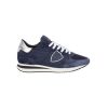 PHILIPPE MODEL Trpx Basic Sneaker In Bleu Argent