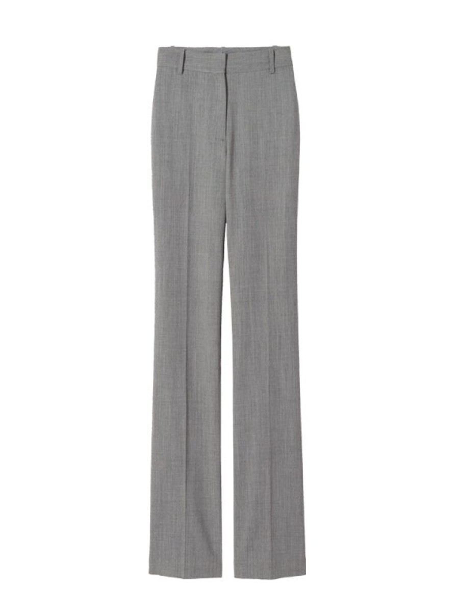 NILI LOTAN Corette Pant In Heather Grey