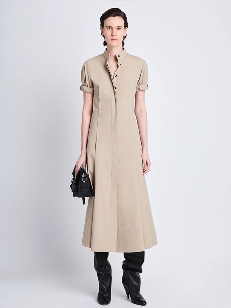 PROENZA SCHOULER Tracey Dress In Kahki