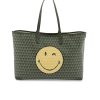 ANYA HINDMARCH I Am A Plastic Bag Tote Wink In Fern