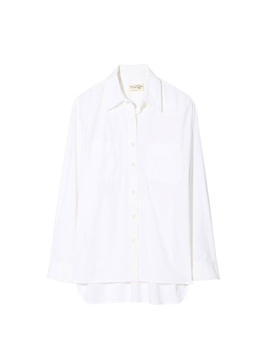 NILI LOTAN Kelsey Shirt In White