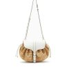 ULLA JOHNSON Paloma Ruched Convertible Shoulder Bag