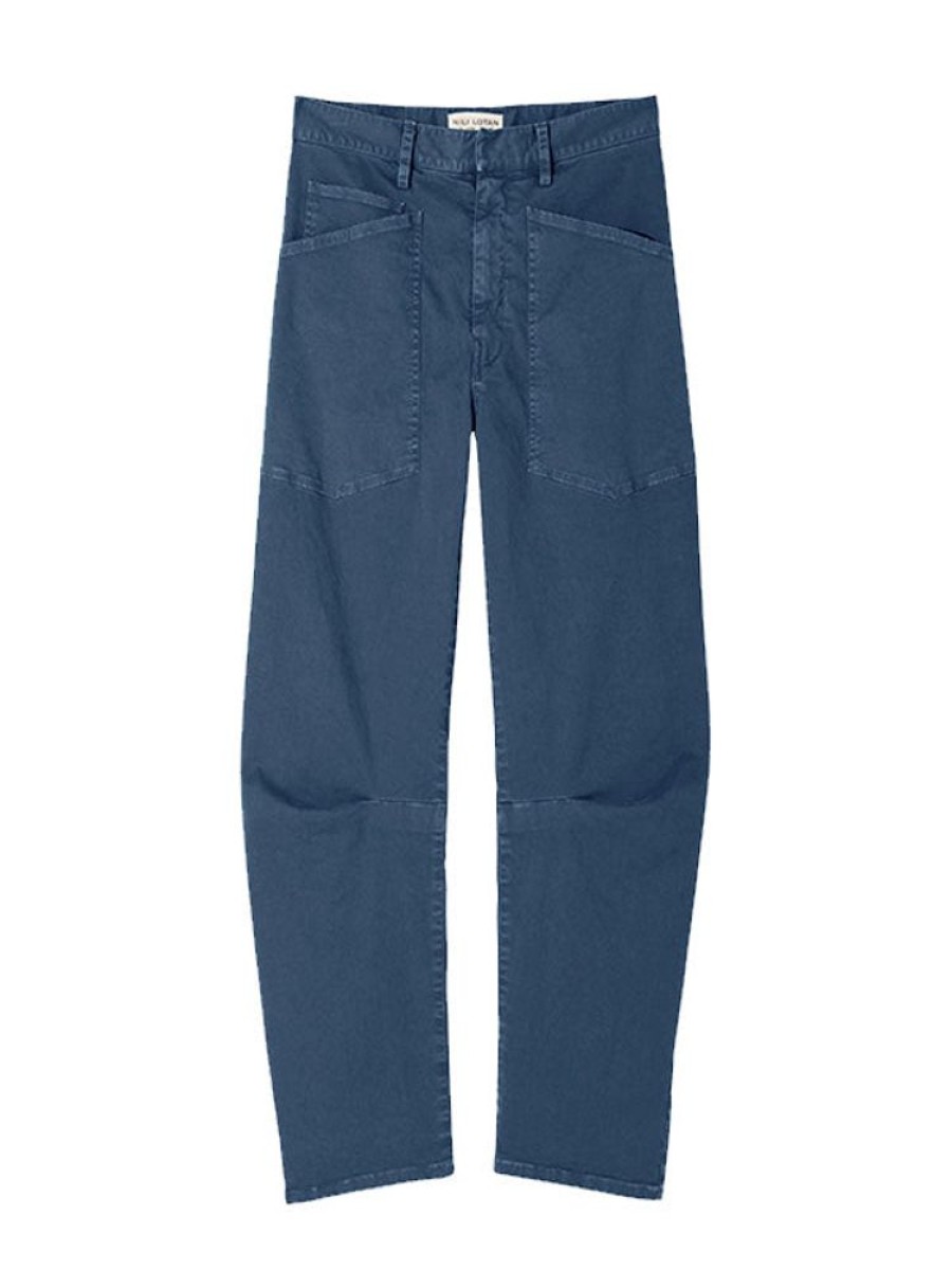 NILI LOTAN Shon Pant In Cadet Blue