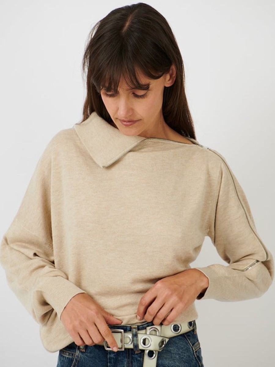 ISABEL MARANT Gaelo Pullover In Beige