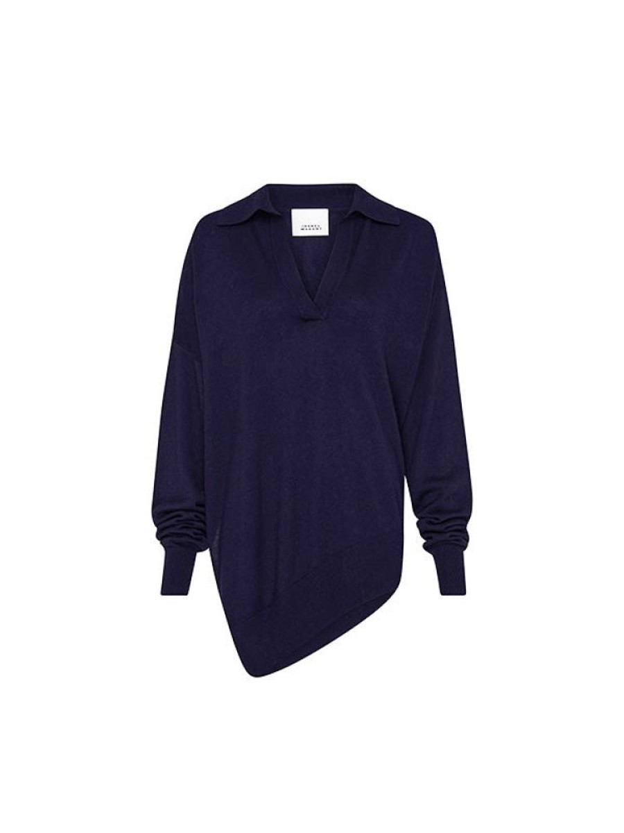 ISABEL MARANT Giliane Pullover In Midnight