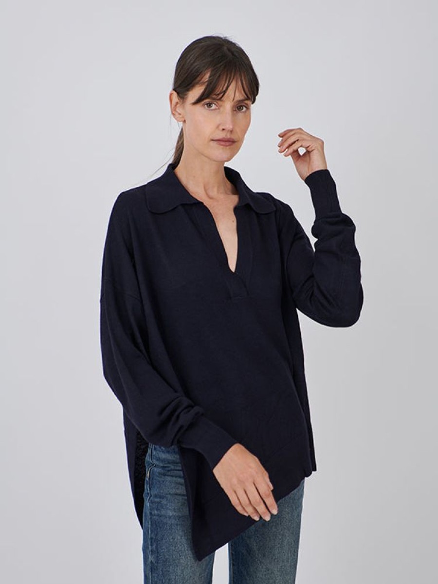 ISABEL MARANT Giliane Pullover In Midnight