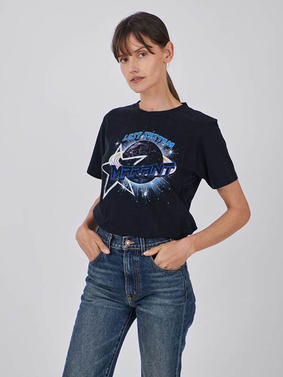 ISABEL MARANT ETOILE Enna Tee In Black