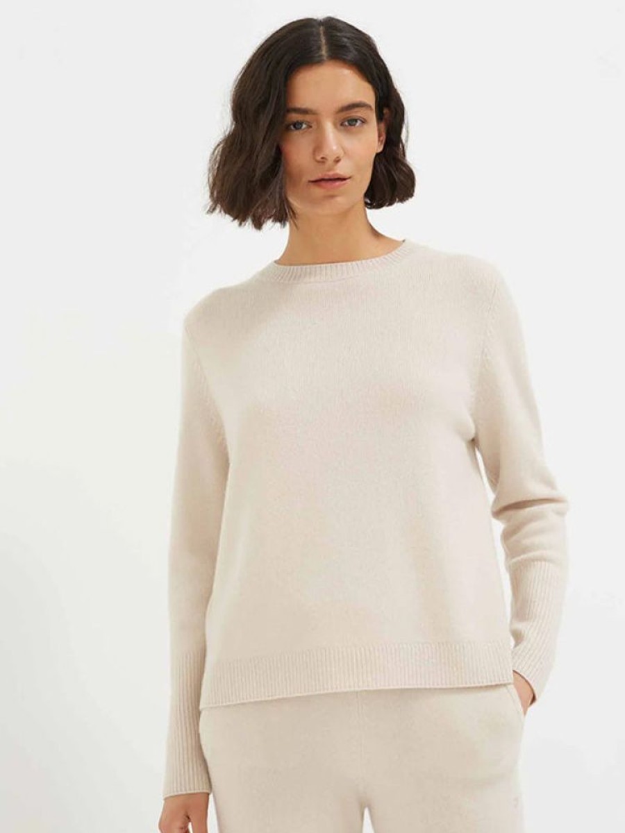 CHINTI AND PARKER The Boxy Jumper In Bone