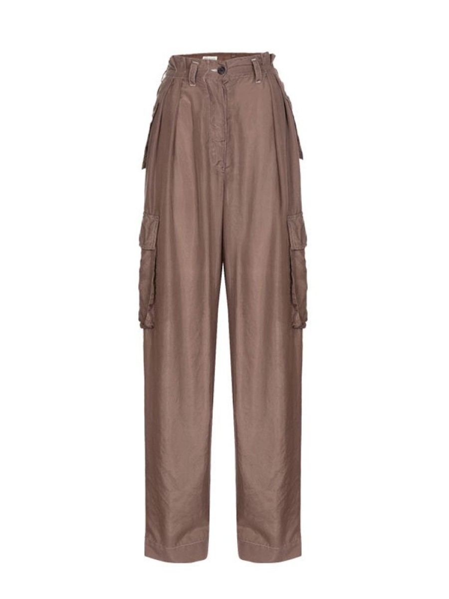 DRIES VAN NOTEN Polkas Pants In Brown