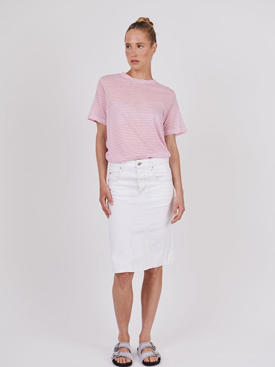 ISABEL MARANT ETOILE Fiali Skirt In White