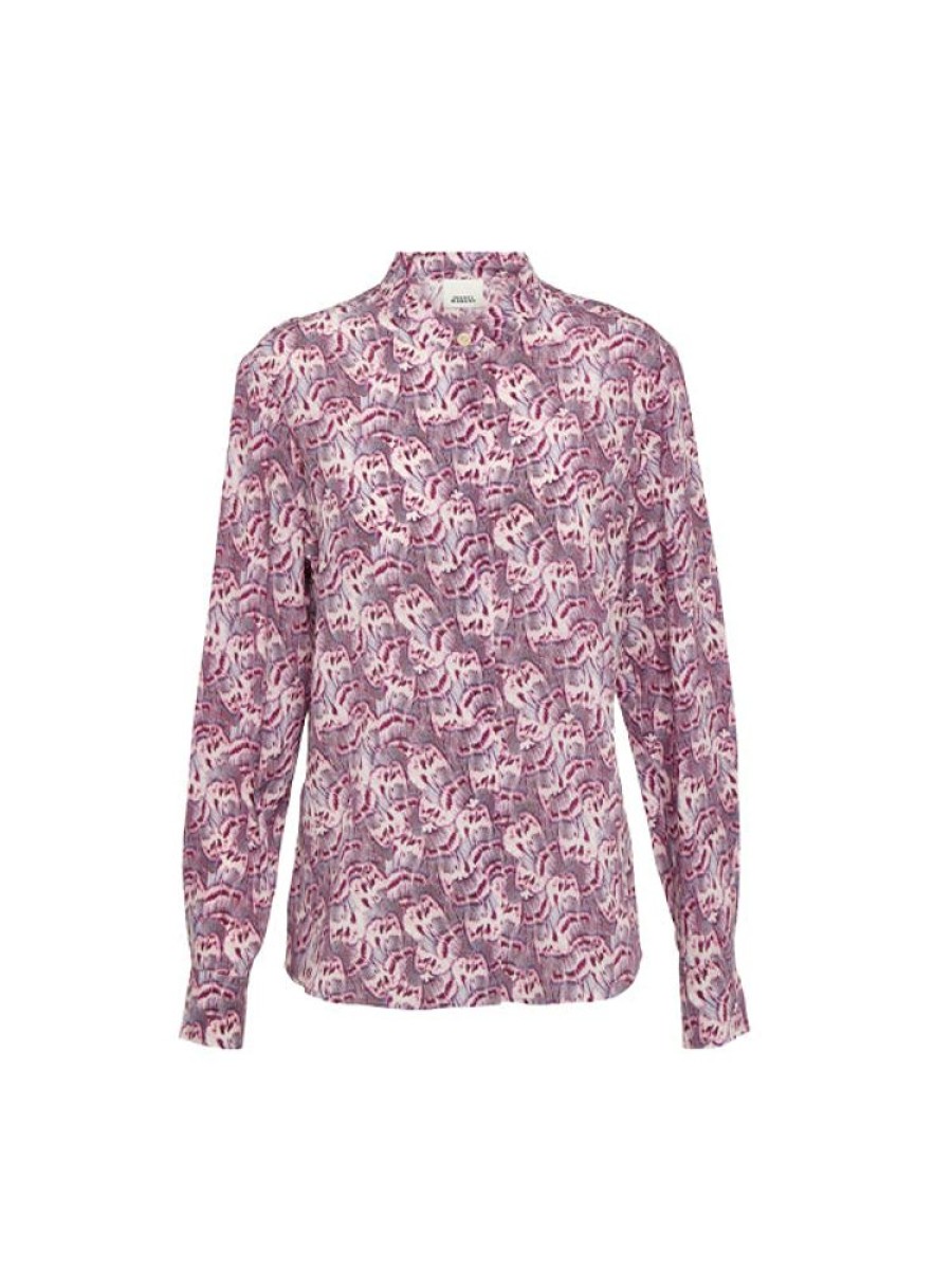 ISABEL MARANT Ilda Shirt In Mauve